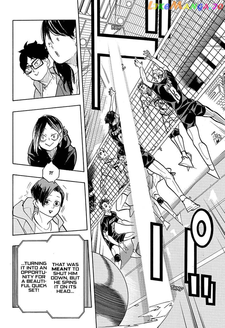 Haikyuu!!, Chapter 383 image 14